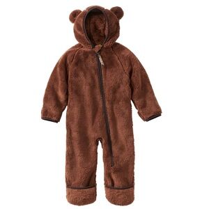 L.L. Bean Brown Fleece Kids Jacket